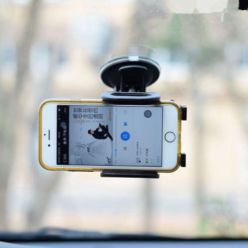 Car mobile phone holder multi-function windshield suction cup