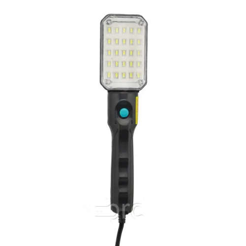 Portable LED 25 LED Light Cable 10m with Magnet and Hook Black