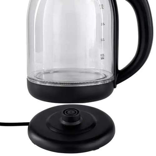 RAF Electric Transparent Glass Water Kettle 2.0L
