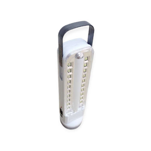 Solar Powered LED Rechargeable Emergency Light Torch
