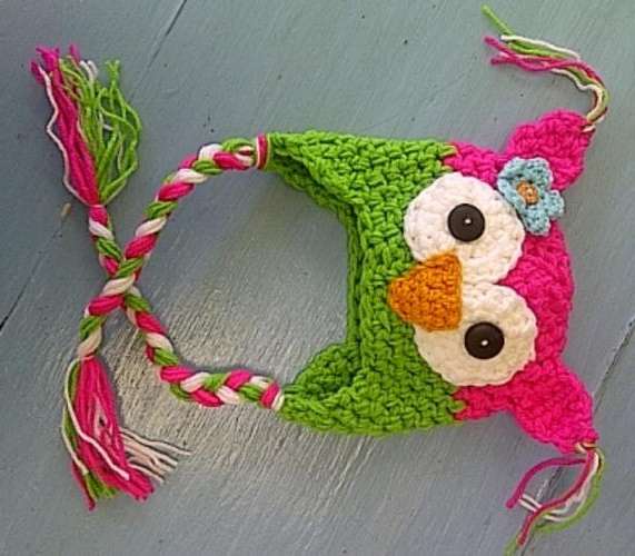 Crafty Stuff: Crochet Baby OWL Hat, makes a great photo prop