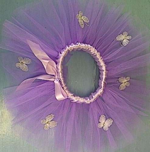 Crafty Stuff: Crochet Baby Photo Props..lilac TUTU with Butterflies
