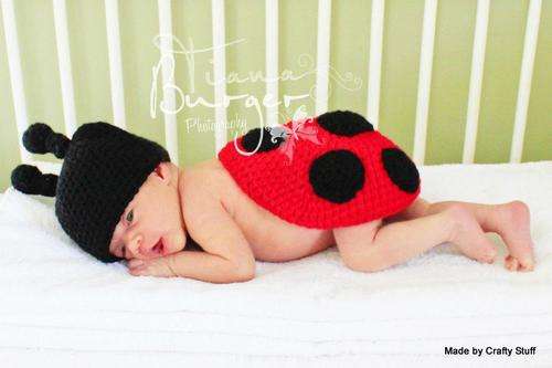 Crafty Stuff: Crochet Ladybug Photoprop ( IN STOCK NOW)