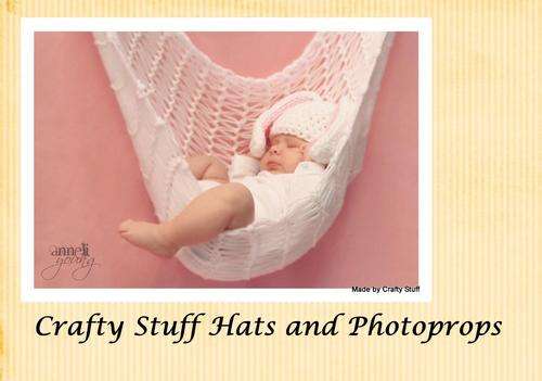Crafty Stuff: knitted  Hammock  Baby Photo Prop