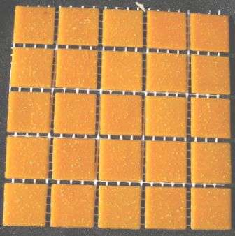 Crafty Stuff: Mosaic tiles : Orange
