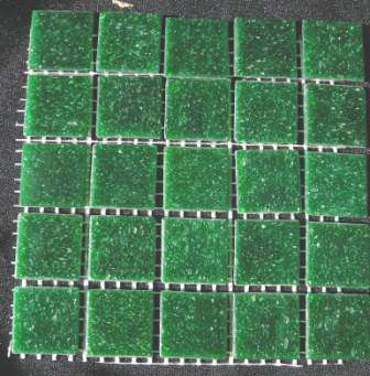 Crafty Stuff: Mosaic tiles : Forest Green