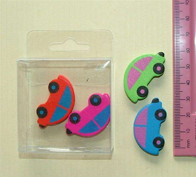 Crafty Stuff: Wooden Bead / Scrapping Embellishment