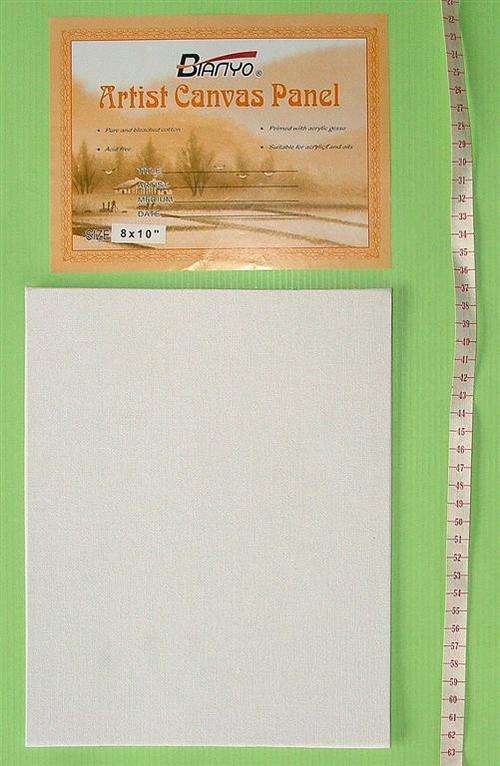 Crafty Stuff: Paint canvas panel 25cm x20cm