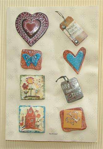 Crafty Stuff:  3-D Alphabet stickers: Memories
