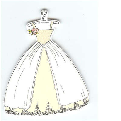 Crafty Stuff: LARGE Wooden Wedding Dress