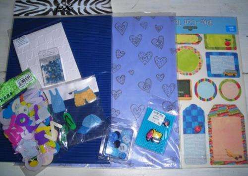 Crafty Stuff:Book: Scrapping set for BOYS