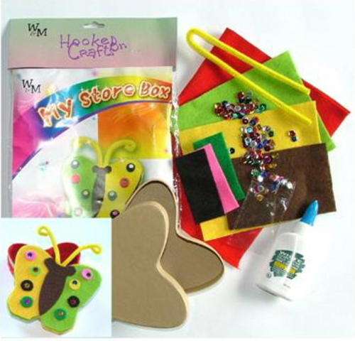 Crafts- Kids Butterfly box kit