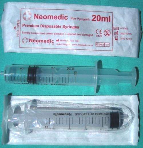 Crafty Stuff:  Syringes (20ml) Hundreds of uses!