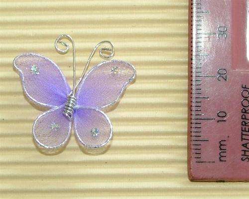 Crafty Stuff: Glitter Butterfly : Lilac