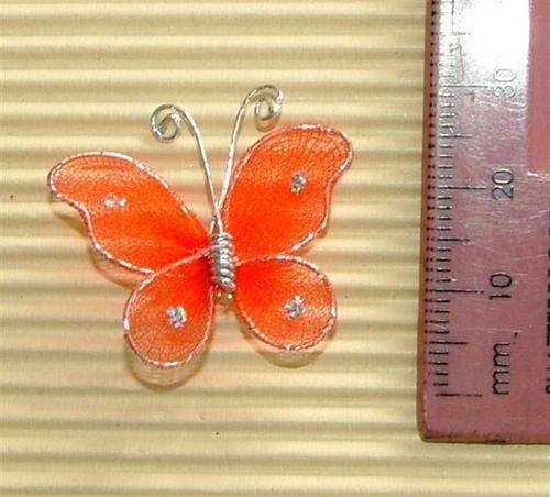 Crafty Stuff: Glitter Butterfly : Red