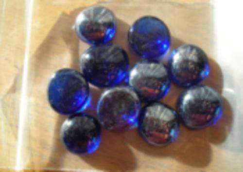 Crafty Stuff : Glass Pebble: ROYAL