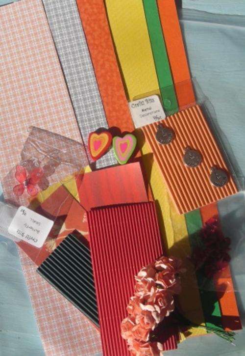 Crafty Stuff: SUNNY DAYS embellishment & paper pack: