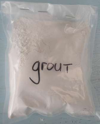 Crafty Stuff: Mosaic Grout White (+-250g)