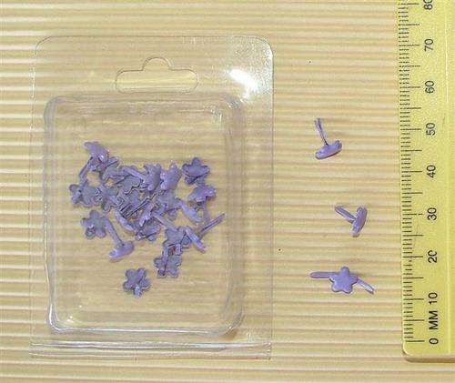 Crafty Stuff: Sml Lilac Flower Brads (25)