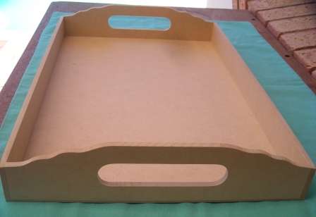 Crafty Stuff: Mosaic/ Decopage/ Paint  Blanks :TRAY 45cm