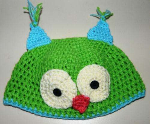 Crafty Stuff: Crochet Baby Beanie OWL