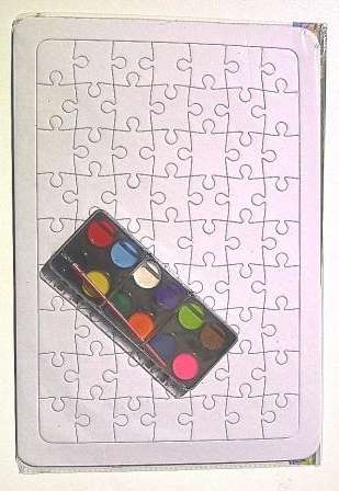 Crafty Stuff: Paint your own Puzzel Kit