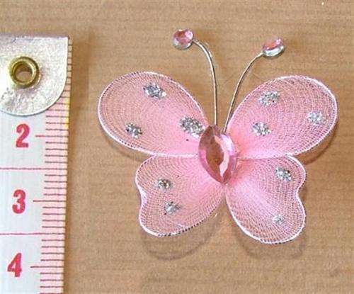 Crafty Stuff: Glitter Butterfly :pink