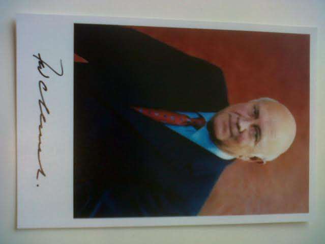 F.W  de Klerk Autographed Photo
