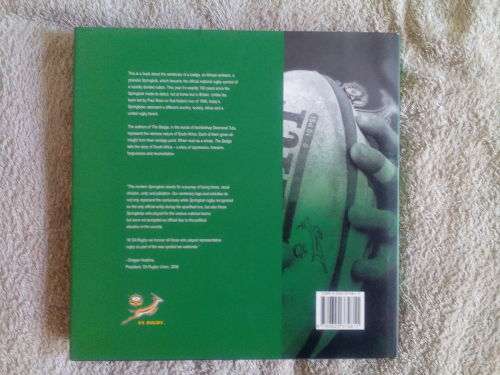 The Badge a Centenary of the Springbok emblem - Hardcover autographed book