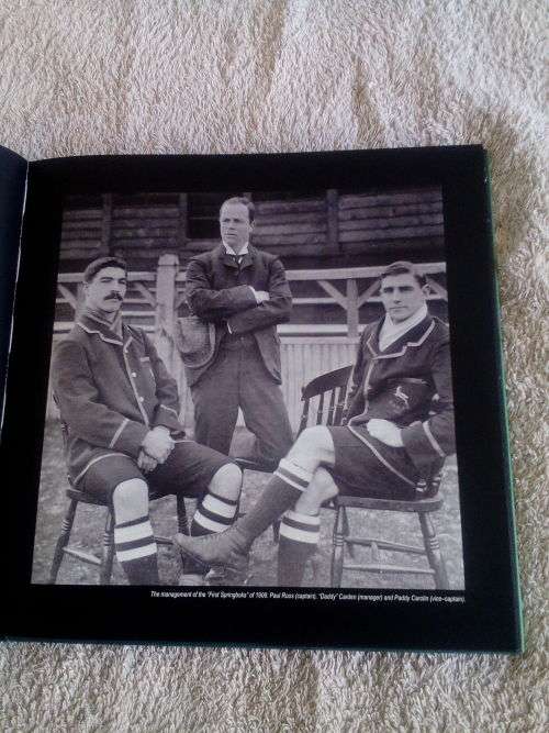 The Badge a Centenary of the Springbok emblem - Hardcover autographed book