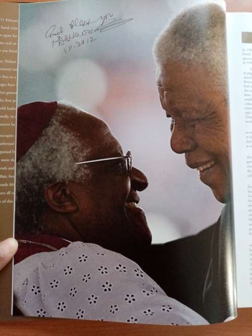 Autographed Book: Mandela - The Authorised Portrait