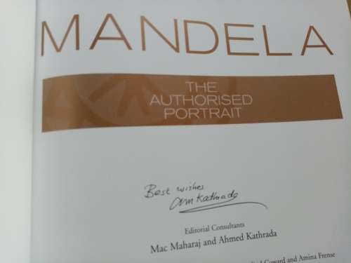 Autographed Book: Mandela - The Authorised Portrait