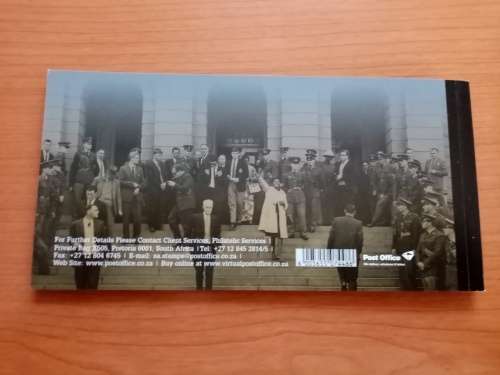 The Rivonia Trial 2013 Stamp Booklet - Autographed twice by Ahmed Kathrada