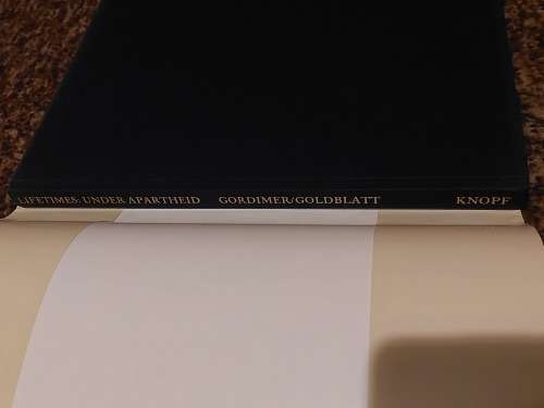 Lifetimes Under Apartheid by David Golblatt and Nadine Gordimer - 1st Edition