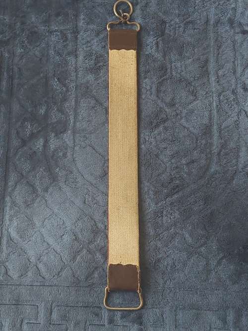 Cut Throat straight Razor, Strop & oil stone