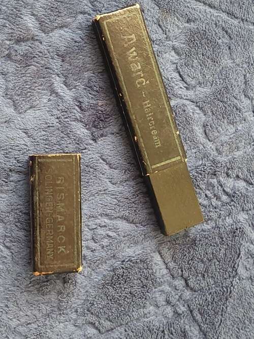 Vintage Cut Throat straight Razor, Strop & Sharpening stone