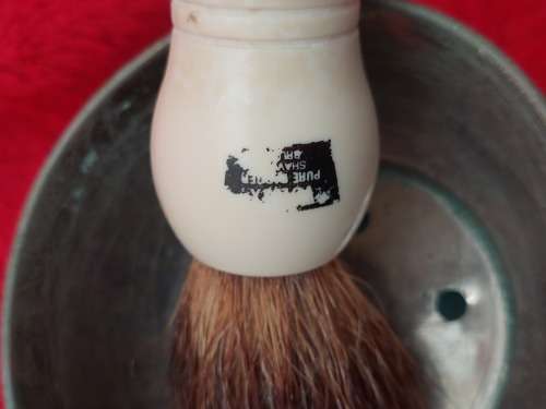 Vintage Barber Shop Shaving mug with Shaving brush