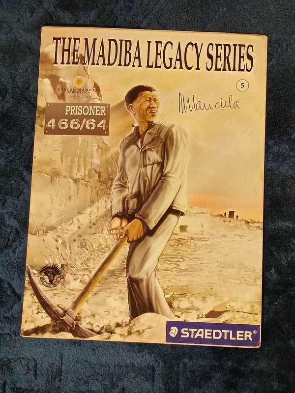 Nelson Mandela Autographed Comics - X5 with COAs