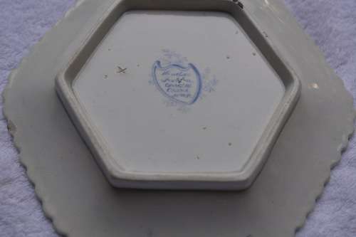 Windsor Festoon Opaque China J&W Ridgway Plate