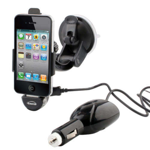 Audio Car Mount Charging Holder for iPhone 4 & 4S