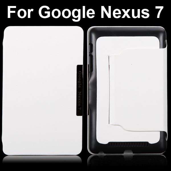 Google Nexus 7 Folio Style Smart Flip Cover - White
