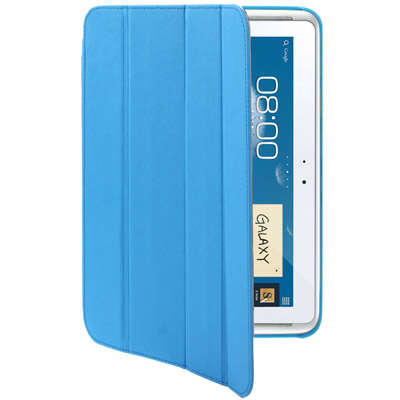 Belk Series 4-fold Case for Samsung Galaxy Note2 (10.1) / N8000 - Blue