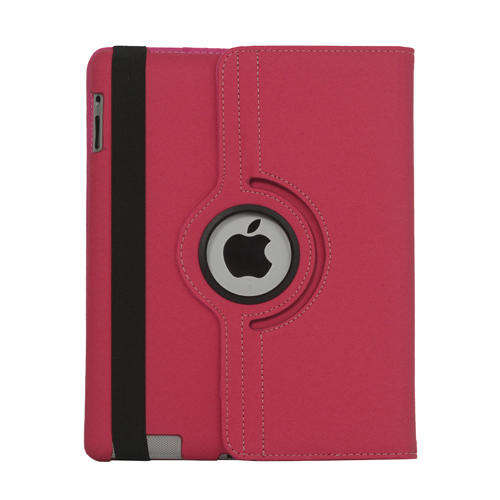 iPad 2/3/4 Rotating 360 Stand cover - RED