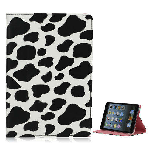 iPad Mini - Black & White Folio Stand Cover