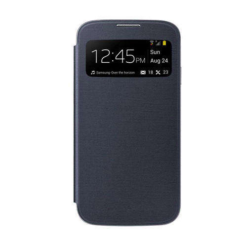 S-View Flip Cover for Samsung Galaxy S IV S4 i9500 - Blue