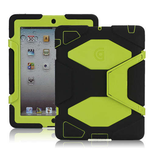 iPad 2/3/4 - Survivor Protective Case - Black/green