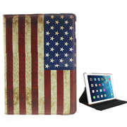 iPad Air - Retro American Flag Stand / Cover