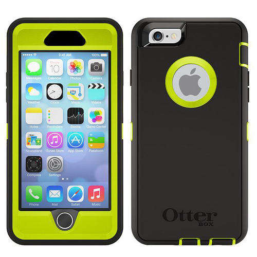 Otterbox Defender Cover for iPhone 6 - Black/Green