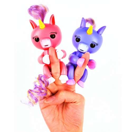 Happy Unicorn Fingerling - Pink