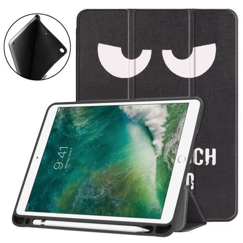 iPad 2017 / 2018 / Air 2 / Air Tri Fold Smart Cover With Pencil Slot - Dont touch